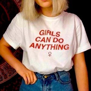 Girls Can Do ANYTHING tee